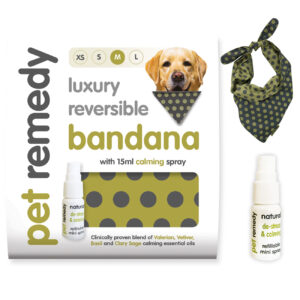 Pet Remedy Bandana & 15ml Calming Spray