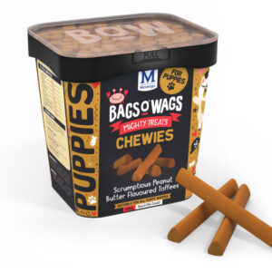 Montego Bags O'Wags Puppy Toffee Chewies 350g