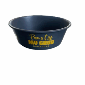 Dog's Life Paws Off My Grub Stainless Steel Bowl