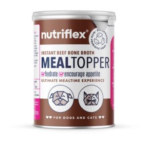 Nutriflex Beef Bone Broth Meal Topper for Dogs - 180g