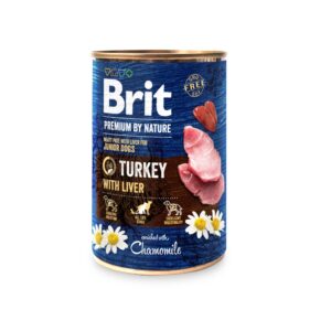 Brit Premium Wet Dog Food Turkey with Liver