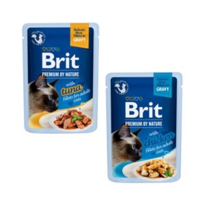 Brit Premium Cat Fillets in Gravy 85g