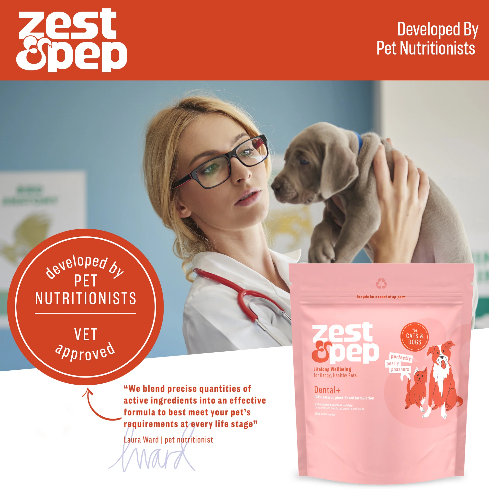 Zest and Pep Dental+ Powder - Image 6