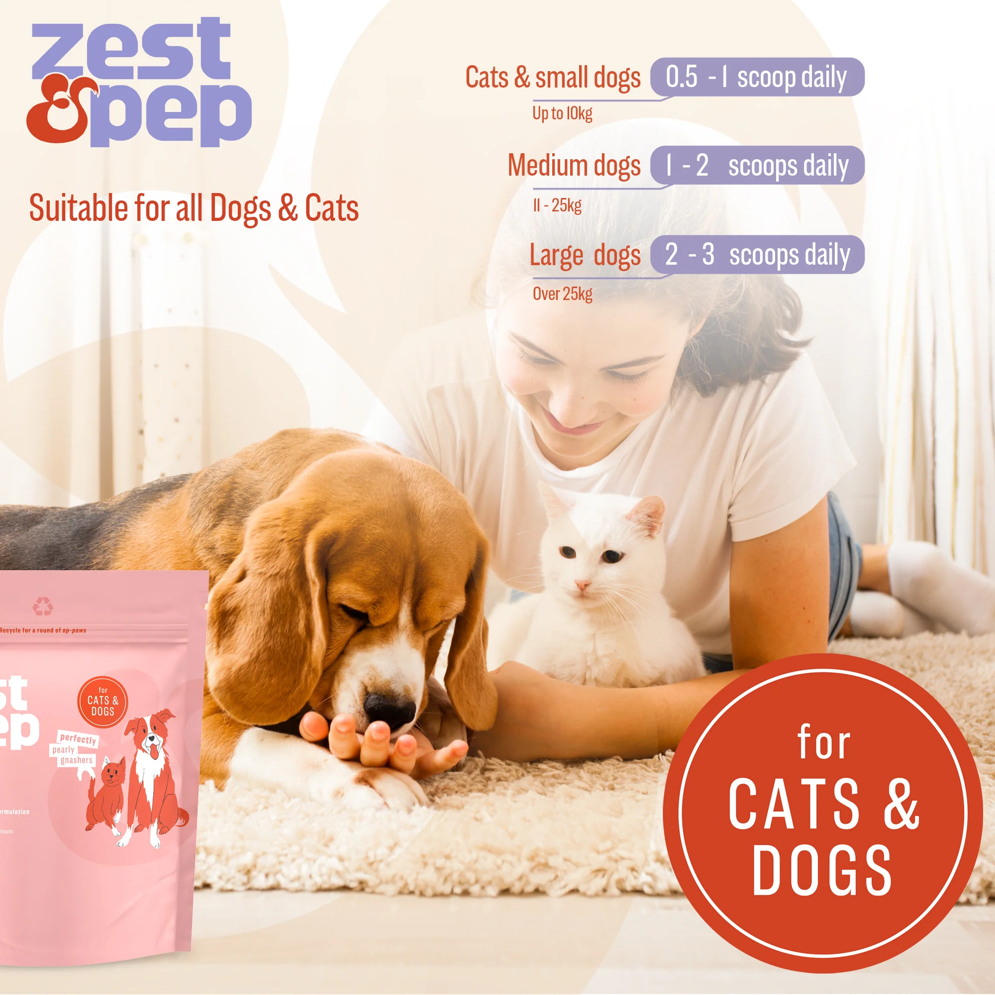 Zest and Pep Dental+ Powder - Image 4