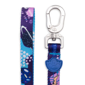 Dog's Life Designer Pooch Leashes - Enjoy The Universe Blue